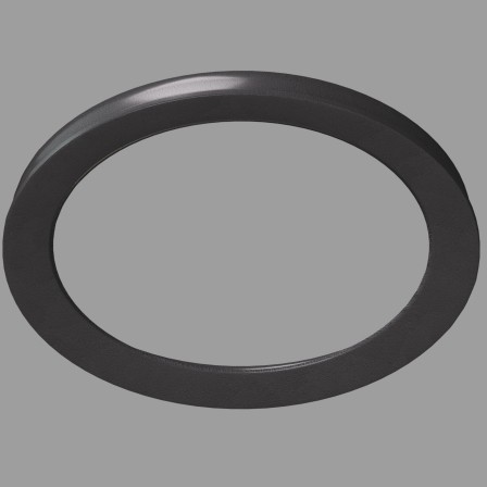 DK2085-BK Фиксирующее кольцо для светильников серии INVIZ DK2080-WH, DK2081-WH, черное, ABS-пластик