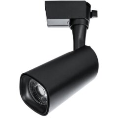 Однофазный двужильный светодиодный трековый светильник Arte Lamp A4562PL-1BK BARUT 4000К 1350Лм CRI85+ 24° 18Вт Однофазный двужильный светодиодный трековый светильник Arte Lamp A4562PL-1BK BARUT 4000К 1350Лм CRI85+ 24° 18Вт