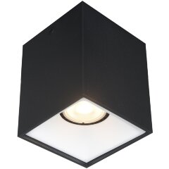 ST168.452.01 Светильник потолочный Черный GU10 1*50W IP20 L82,5xW82,5xH104 220V Без ламп Накладные светильники ST168.452.01 Светильник потолочный Черный GU10 1*50W IP20 L82,5xW82,5xH104 220V Без ламп Накладные светильники