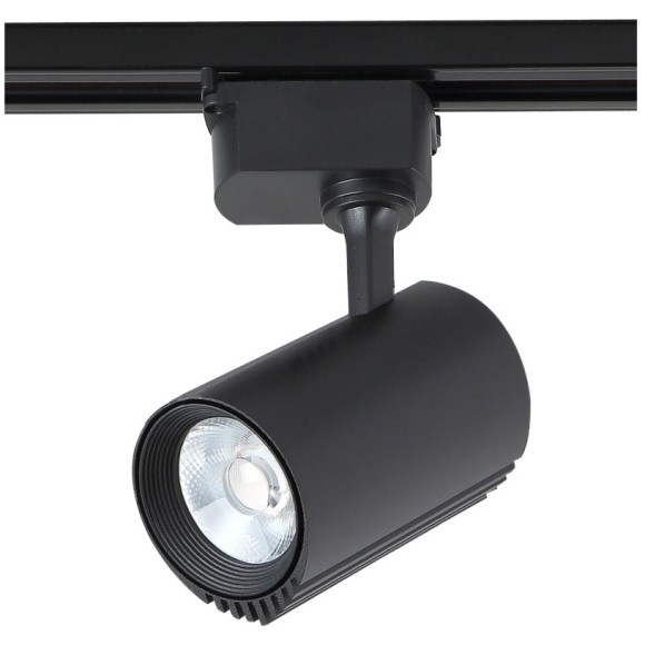 Однофазный двужильный светодиодный трековый светильник Crystallux CLT 0.31 007 10W BL 3000К 950Лм CRI80+ 24° 10Вт Однофазный двужильный светодиодный трековый светильник Crystallux CLT 0.31 007 10W BL 3000К 950Лм CRI80+ 24° 10Вт