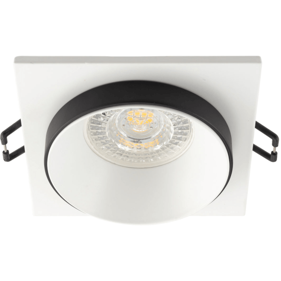 DK2402-BK Встраиваемый светильник, IP 20, 50 Вт, GU10, черный, алюминий
