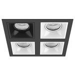 Встраиваемый светильник Lightstar D54707060606 Domino под лампы 4xGU5.3 200W