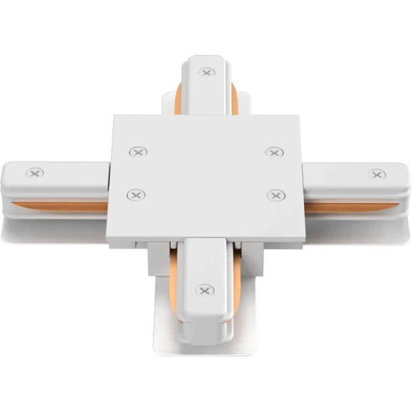 Х-соединитель для встр. в ГКЛ однофазного шинопровода Crystal Lux CLT 0.2211 04 WH