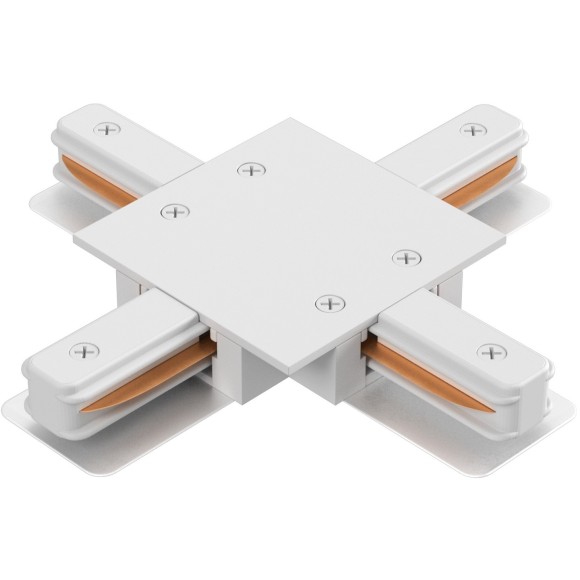 Х-соединитель для встр. в ГКЛ однофазного шинопровода Crystal Lux CLT 0.2211 04 WH Х-соединитель для встр. в ГКЛ однофазного шинопровода Crystal Lux CLT 0.2211 04 WH