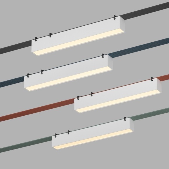 DK5575-WH Cветодиодный светильник на ременный шинопровод Denkirs Belty CRI90+ 3000К 700Лм 120° 12Вт DK5575-WH Cветодиодный светильник на ременный шинопровод Denkirs Belty CRI90+ 3000К 700Лм 120° 12Вт