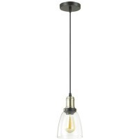 3683/1 УЦЕНКА SUSPENTIONI LN18 215 античная бронза/стекло Подвес E27 60W 220V KIT