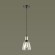 3683/1 УЦЕНКА SUSPENTIONI LN18 215 античная бронза/стекло Подвес E27 60W 220V KIT