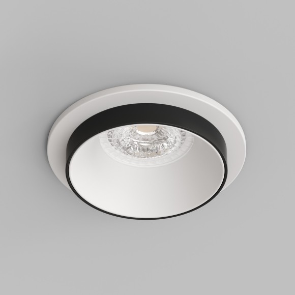 DK2401-BK Встраиваемый светильник, IP 20, 50 Вт, GU10, черный, алюминий