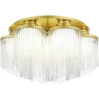 SL1511.202.07 Люстра потолочная ST-Luce Золотистый/Белый E27 7*60W ALLEGRO