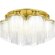 SL1511.202.07 Люстра потолочная ST-Luce Золотистый/Белый E27 7*60W ALLEGRO