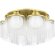 SL1511.202.07 Люстра потолочная ST-Luce Золотистый/Белый E27 7*60W ALLEGRO