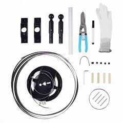 ST961.437.09 Тросовая световая система готовая 12м 3000К 105W 10680Лм SMD LED ST-Luce RAY ST961.437.09 Тросовая световая система готовая 12м 3000К 105W 10680Лм SMD LED ST-Luce RAY