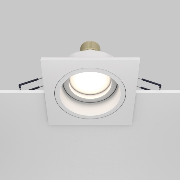 Встраиваемый светильник Maytoni DL026-2-01W Atom под лампу 1xGU10 50W Встраиваемый светильник Maytoni DL026-2-01W Atom под лампу 1xGU10 50W