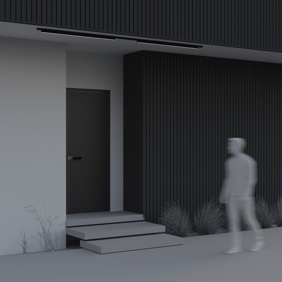 Уличный трековый светильник Maytoni Basis Exility IP 3000К 30Вт 120° O-TR02-1-S-30WB3K