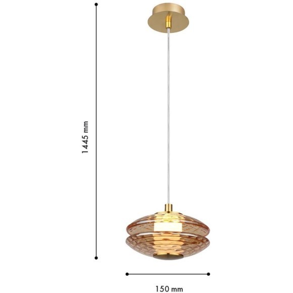Подвесной светильник LED 4000K Favourite Claros 4641-1P