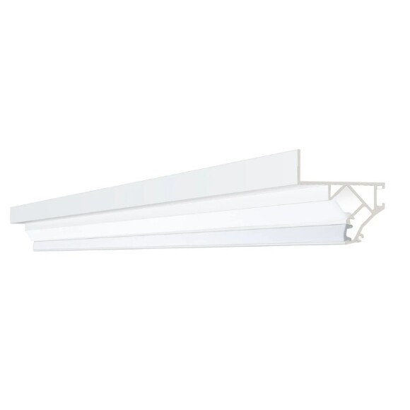 Arte Lamp GAP A650233P Белый теневой профиль (парящий потолок) 2м для ПВХ натяжных потолков, ленты шириной не более 10мм