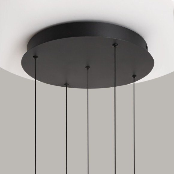 Подвесной светодиодный светильник с прозрачными плафонами LED 12Вт RA80 800лм 3000К Maytoni Bubble dream MOD383PL-L16BBS3K