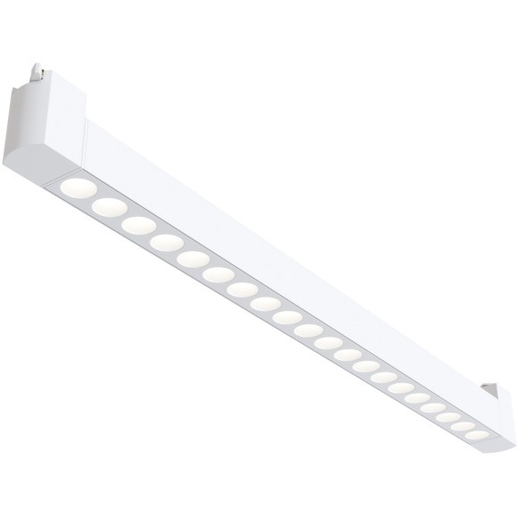 Однофазный двужильный светодиодный трековый светильник Maytoni Unity TR010-1-20W4K-M-W Points Rot 4000К 1500Лм CRI90+ 36° 20Вт