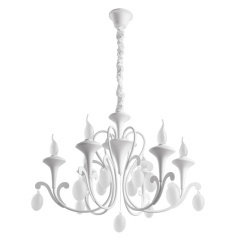 Подвесная люстра Arte Lamp MONTMARTRE A3239LM-6WH Подвесная люстра Arte Lamp MONTMARTRE A3239LM-6WH