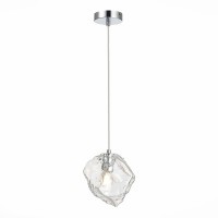 SL1175.103.01 Подвес ST-Luce Хром/Прозрачный E14 1*40W PORTICI