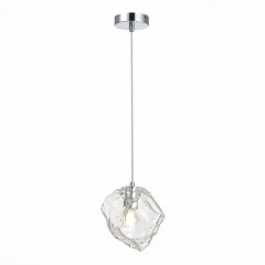 SL1175.103.01 Подвес ST-Luce Хром/Прозрачный E14 1*40W PORTICI SL1175.103.01 Подвес ST-Luce Хром/Прозрачный E14 1*40W PORTICI