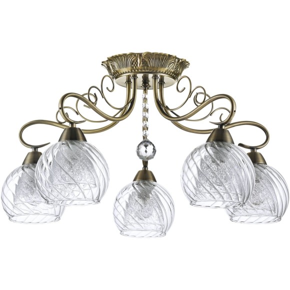 Люстра потолочная Freya FR2662-PL-05-BZ Nella под лампы 5xE14 40W