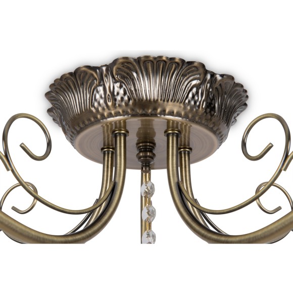 Люстра потолочная Freya FR2662-PL-05-BZ Nella под лампы 5xE14 40W