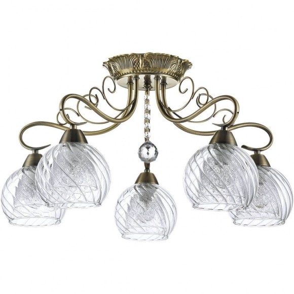 Люстра потолочная Freya FR2662-PL-05-BZ Nella под лампы 5xE14 40W