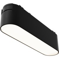 TR080-1-6W4K-B Трековый магнитный светодиодный светильник Maytoni Radity 48V CRI90+ 4000К 350Лм 120° 6Вт