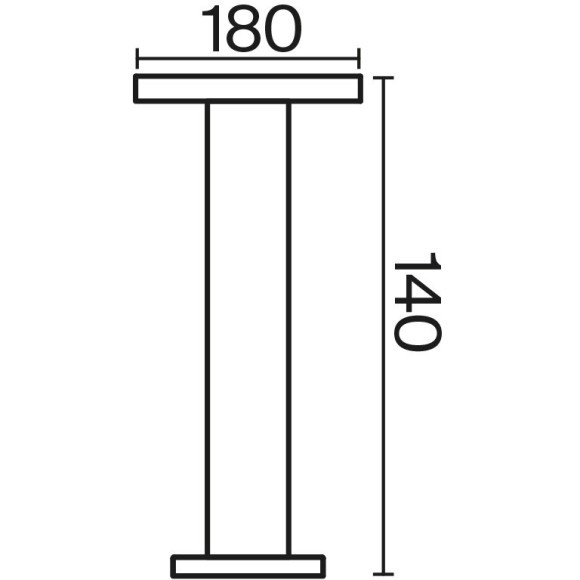 Уличный наземный светильник Maytoni O420FL-L12GF Wald IP65 светодиодный LED 12W