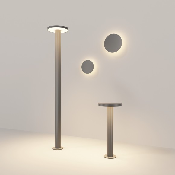 Уличный наземный светильник Maytoni O420FL-L12GF Wald IP65 светодиодный LED 12W