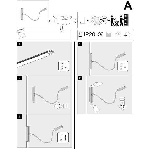 DK5343-BK Светильник для трека Denkirs Air серия Spot 4000 со светодиодом 48V DC 2W 24° 4000K IP20