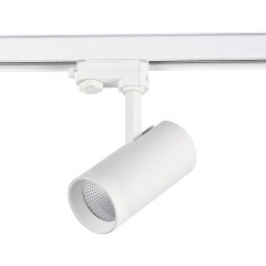 ST661.536.20 Св-к трек. Белый LED 1*20W 3000K 1 600Lm Ra90 38° IP20 L150xW70xH202 165-265V Трехфазная трековая система