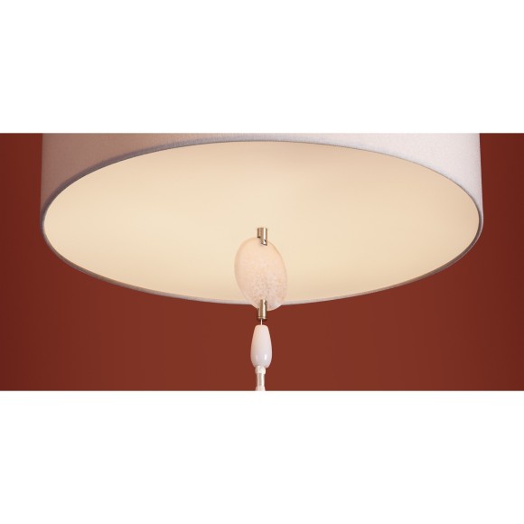 Люстра подвесная с светло-серым абажуром, 5 ламп Е14 Freya Agate FR2052PL-05N