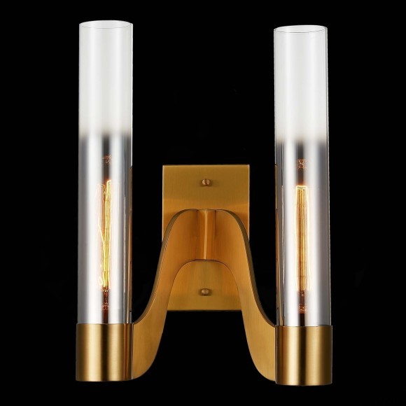 SL1235.301.02 Бра ST-Luce Латунь/Хром, Прозрачный E14 2*40W ETTORE SL1235.301.02 Бра ST-Luce Латунь/Хром, Прозрачный E14 2*40W ETTORE