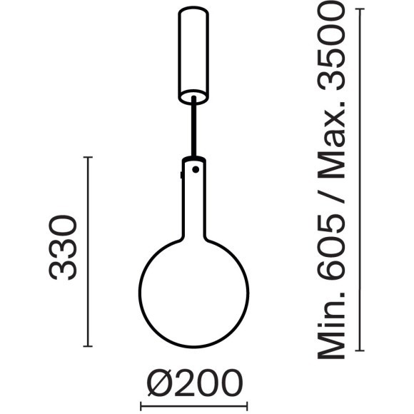 Подвесной светильник Maytoni MOD182PL-L4B3K