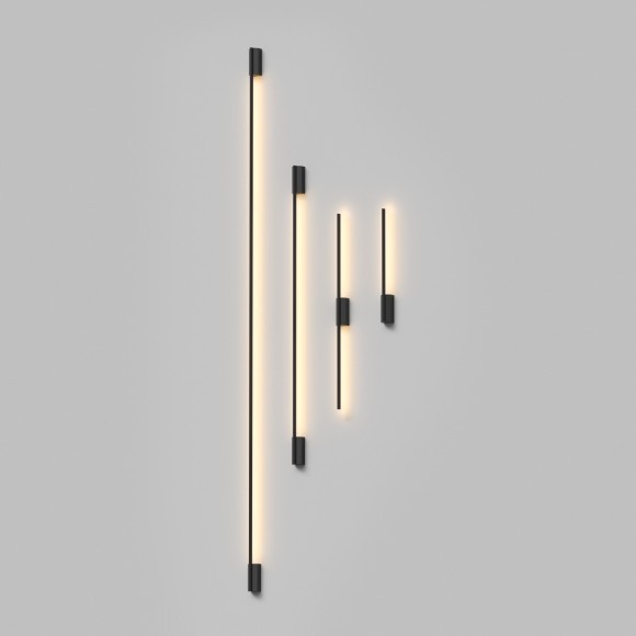 Светильник настенный в виде вытянутой палки светящий на стену Denkirs TRIXRAY  3Вт 3000К DK5080-BK