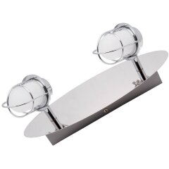 Спот настенный Lussole LSP-9927 WHITE PLAINS IP21 светодиодный 2xLED 10W