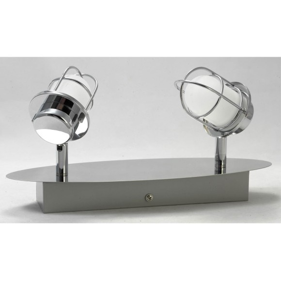 Спот настенный Lussole LSP-9927 WHITE PLAINS IP21 светодиодный 2xLED 10W