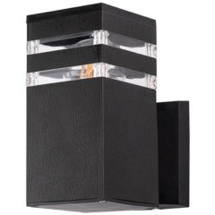 Уличный настенный светильник Arte Lamp A4421AL-1BK HADAR IP44 под лампу 1xE27 20W Уличный настенный светильник Arte Lamp A4421AL-1BK HADAR IP44 под лампу 1xE27 20W