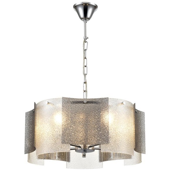 6594/5 MODERNI LN24 хром/тонированное стекло, металл/стекло Люстра подвесная E14 5*40W 220V DANDY