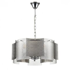 6594/5 MODERNI LN24 хром/тонированное стекло, металл/стекло Люстра подвесная E14 5*40W 220V DANDY 6594/5 MODERNI LN24 хром/тонированное стекло, металл/стекло Люстра подвесная E14 5*40W 220V DANDY