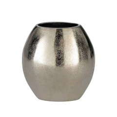 421287 ABUCAY Декоративная ваза алюминий цвет никель L165 B95 H175 421287 ABUCAY Декоративная ваза алюминий цвет никель L165 B95 H175