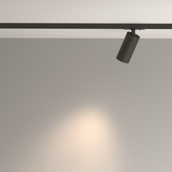 Однофазный двужильный трековый светильник Maytoni Unity TR089-1-GU10-BB Artisan под сменную лампу GU10