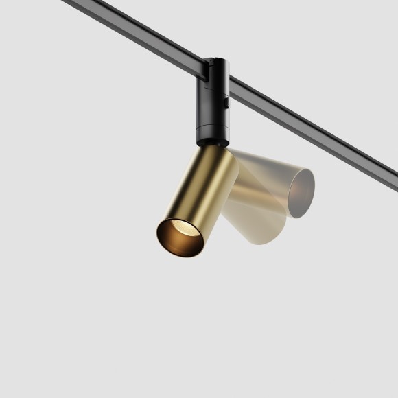 Светильник на гибкий шинопровод Maytoni Flexity TR201-1-5W3K-M-BBS 3000K 400лм 5Вт