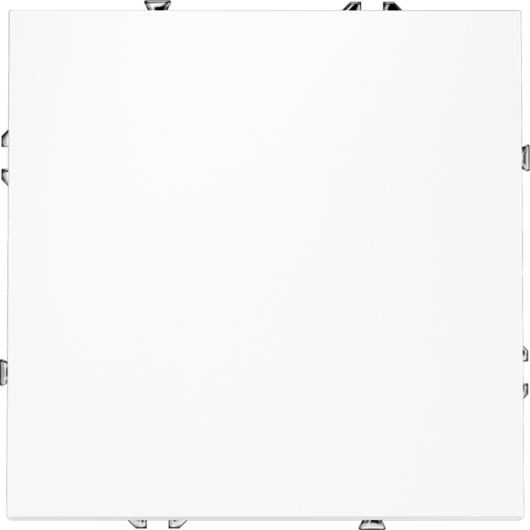 Перекрестный переключатель встраиваемый VOLTUM S70 одноклавишный 10А, (белый матовый)