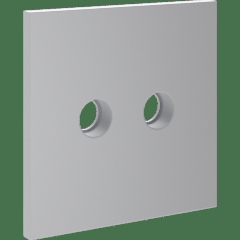 Накладка для розетки телевизионной оконечной TV+SAT, S70 (серый)