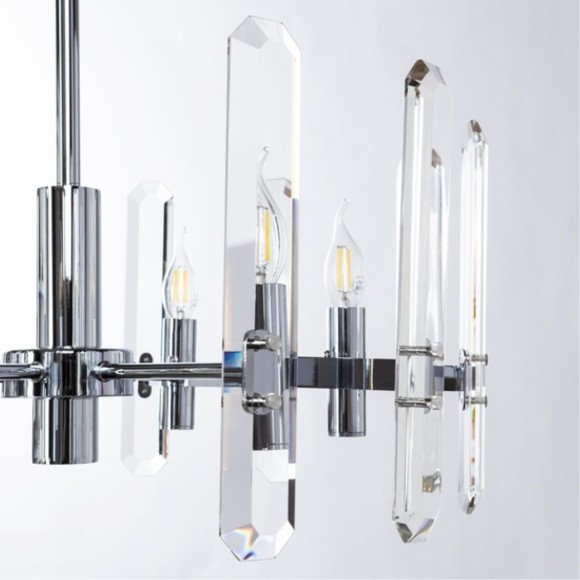 Люстра хрустальная Divinare 7136/02 LM-6 TENERIFE под лампы 6xE14 60W Люстра хрустальная Divinare 7136/02 LM-6 TENERIFE под лампы 6xE14 60W