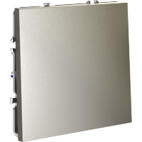 Перекрестный переключатель встраиваемый VOLTUM S70 одноклавишный 10А, (шелк)