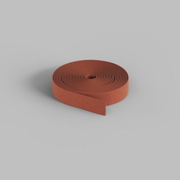 Шинопровод ременный 5м коричневый Denkirs Belty TR5500-BR